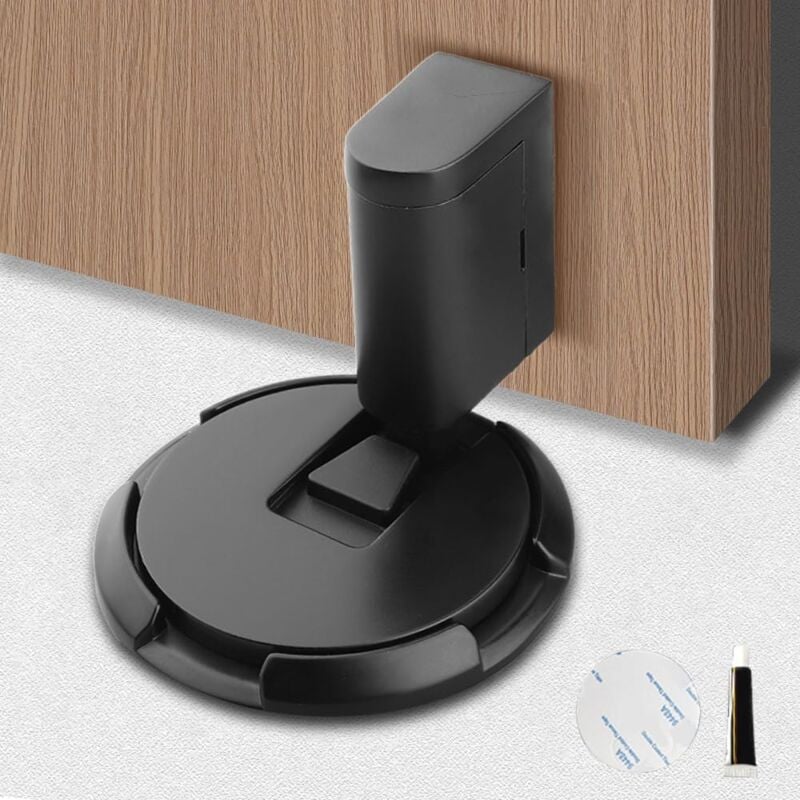 Magnetyczny ogranicznik do drzwi ogranicznik drzwi niklu satynowanego szczotkowanego niewidoczny magnetyczny ogranicznik drzwi klejem stal nierdzewna