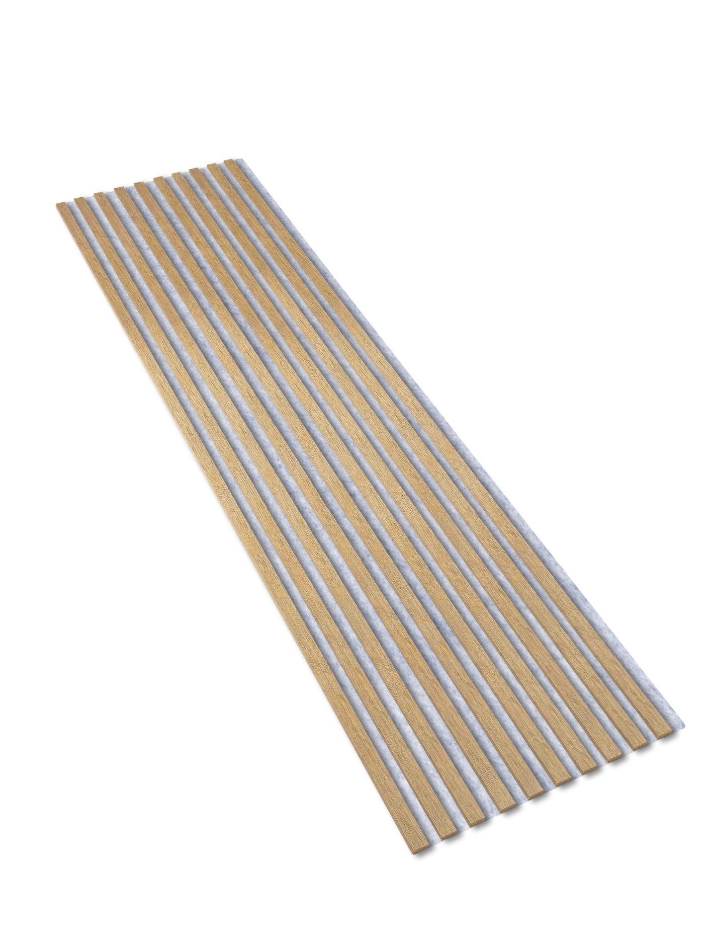 Lamele na Szarym Filcu Ścienne SunWood 275x58cm Panele Dekoracyjne Dąb Cleveland 1 szt.