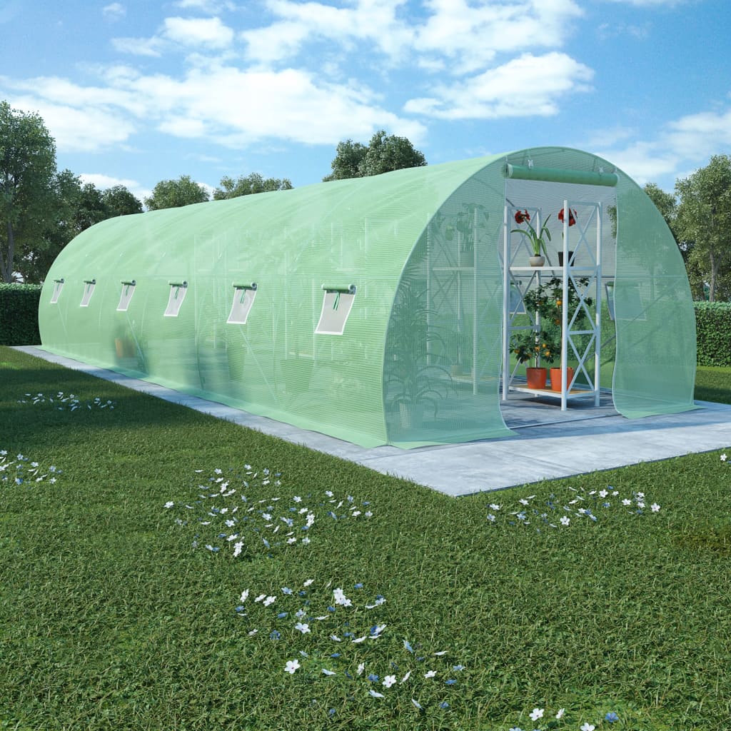 Szklarnia ogrodowa, 27 m², 900 x 300 x 200 cm vidaXL