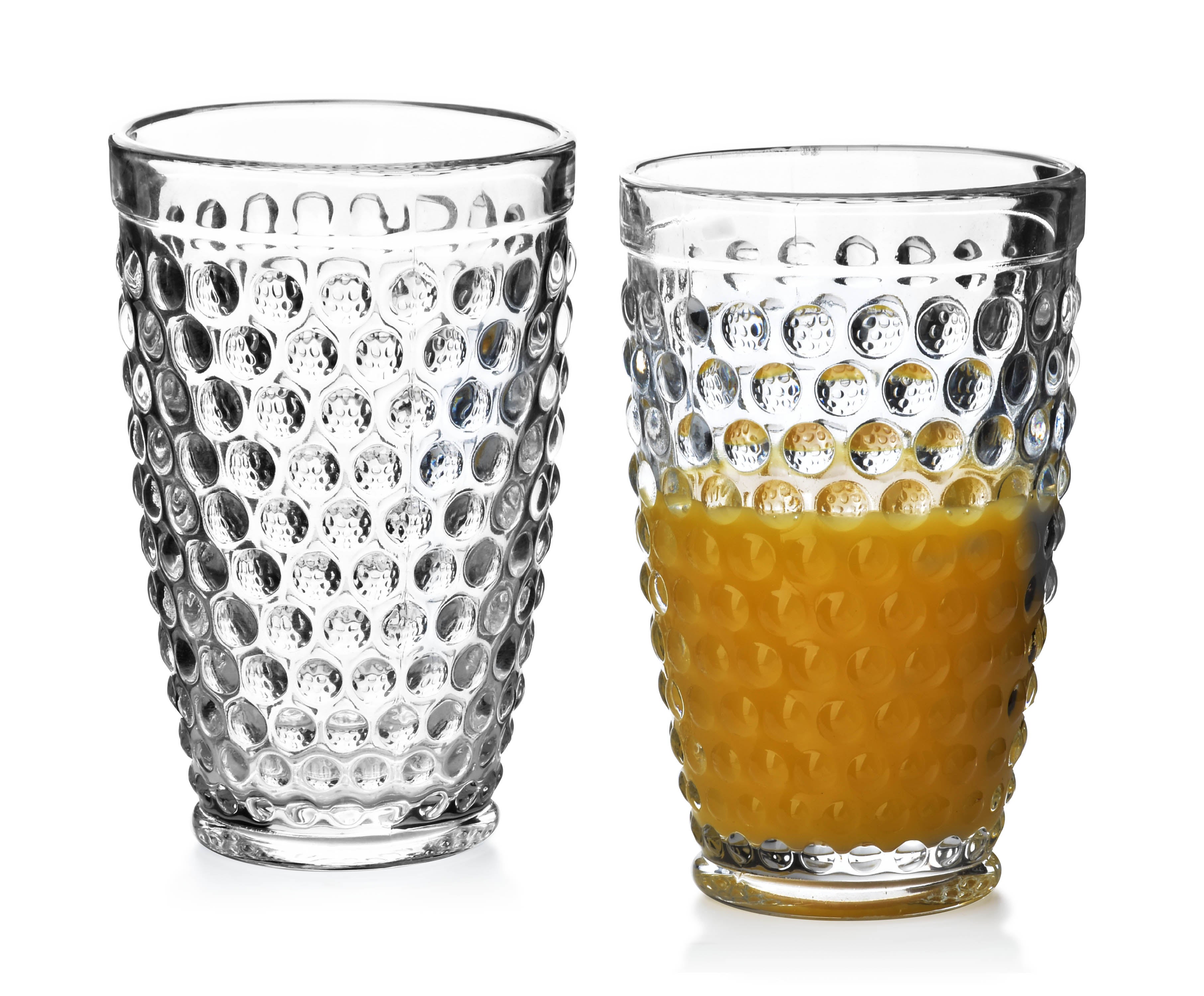 elise dots komplet 6 szklanek 380ml7,8xh12,5cm