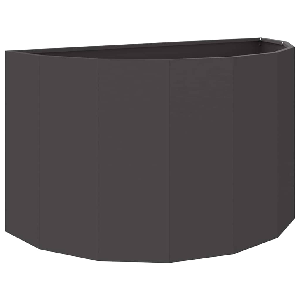 Donica Czarny 90 x 45 x 50 cm Stal