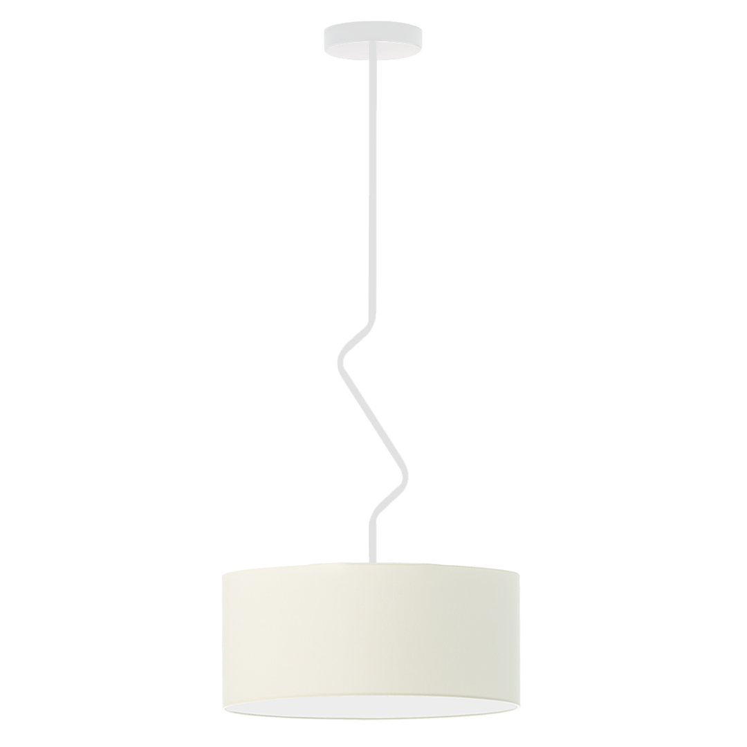 Lampa sufitowa żyrandol lampa wisząca z abażurem walec VESSO