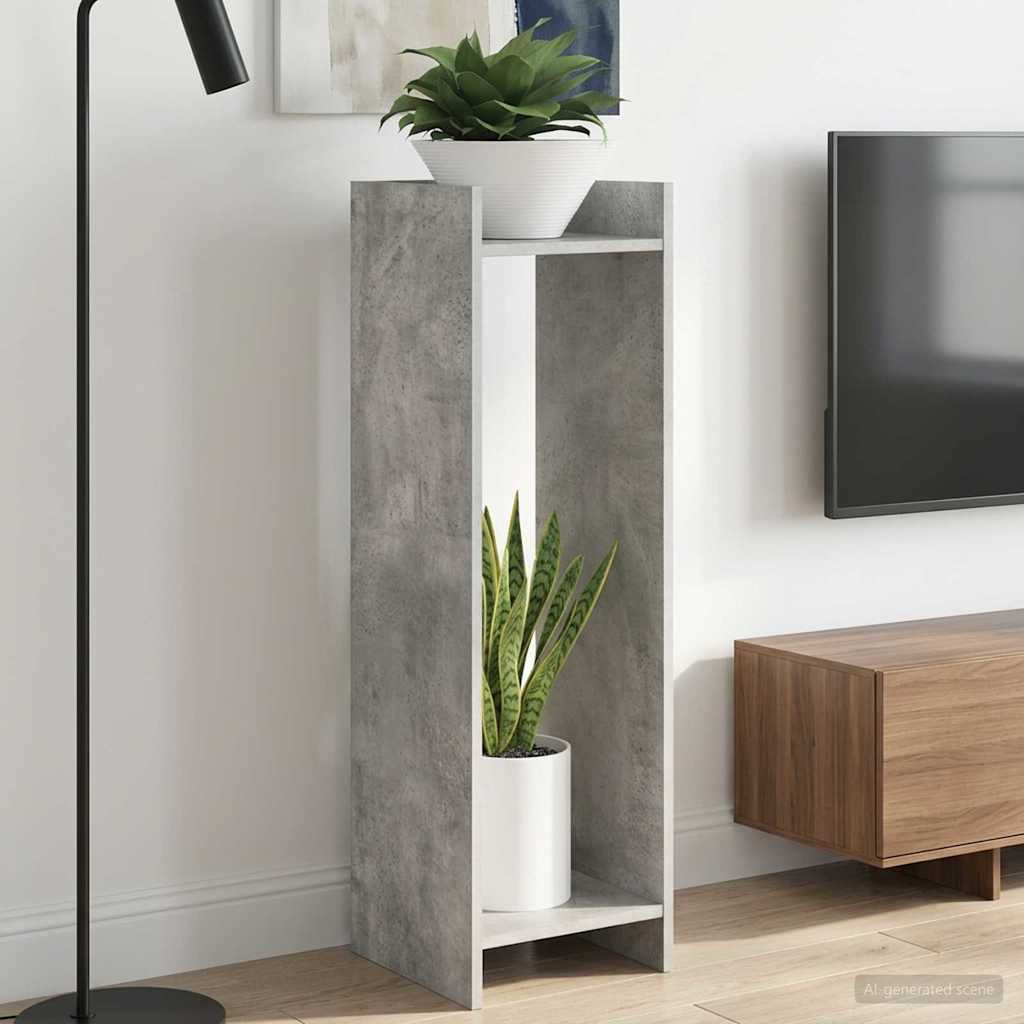 Stojak na rośliny 2 szt. Betonowy Szary 30 x 30 x 100 cm vidaXL