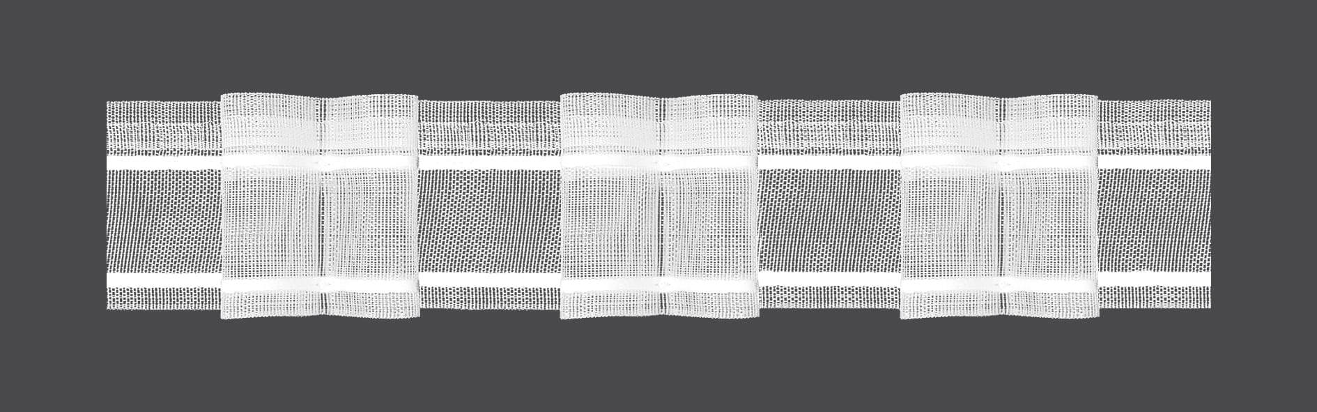 Taśma Marszcząca 5CM PLASTIKOWA MOTYLEK 1:2,5