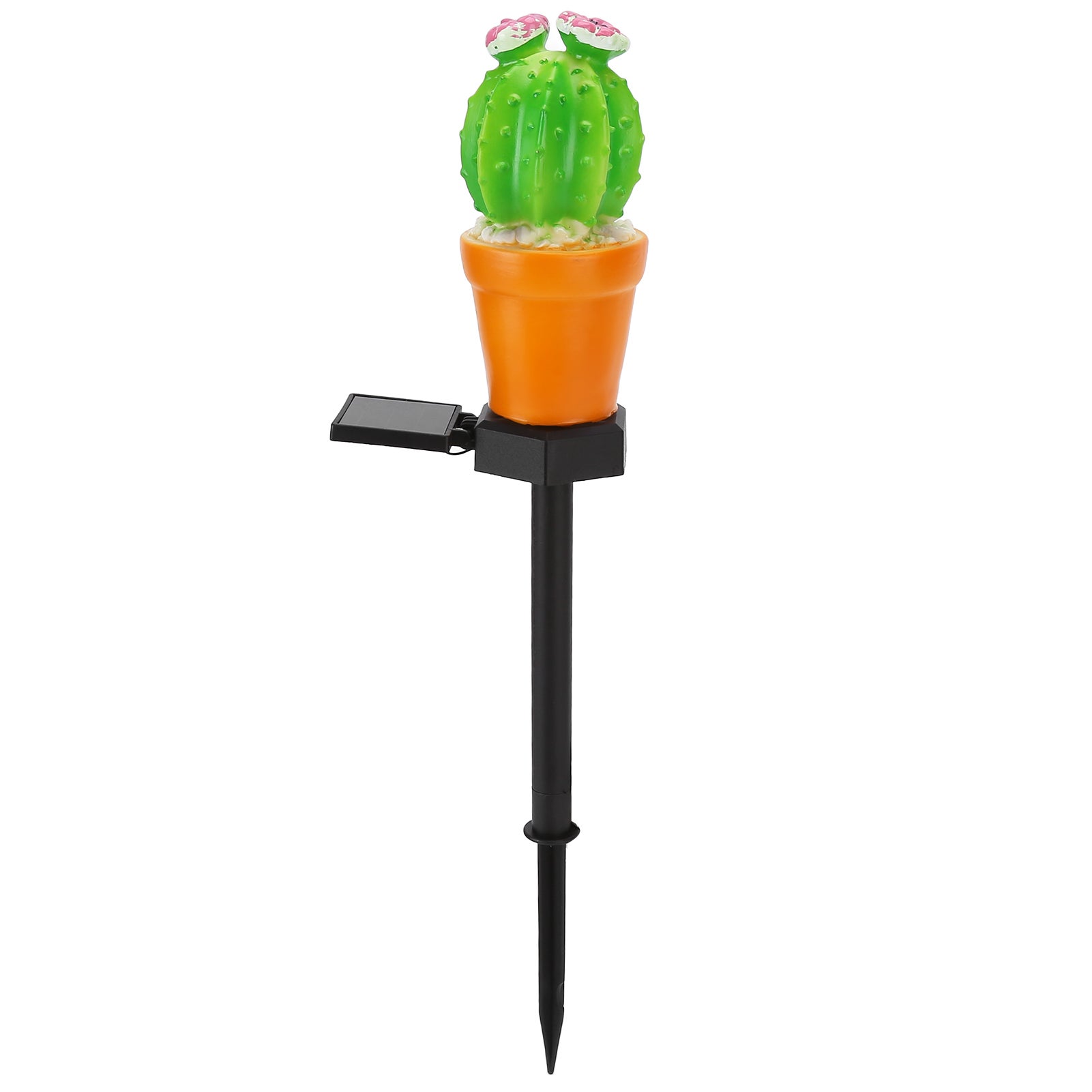 Wodoodporna lampa trawnikowa IP65 LED, solarna lampa krajobrazowa z pojedynczą głowicą kaktusa do ogrodu zewnętrznego
