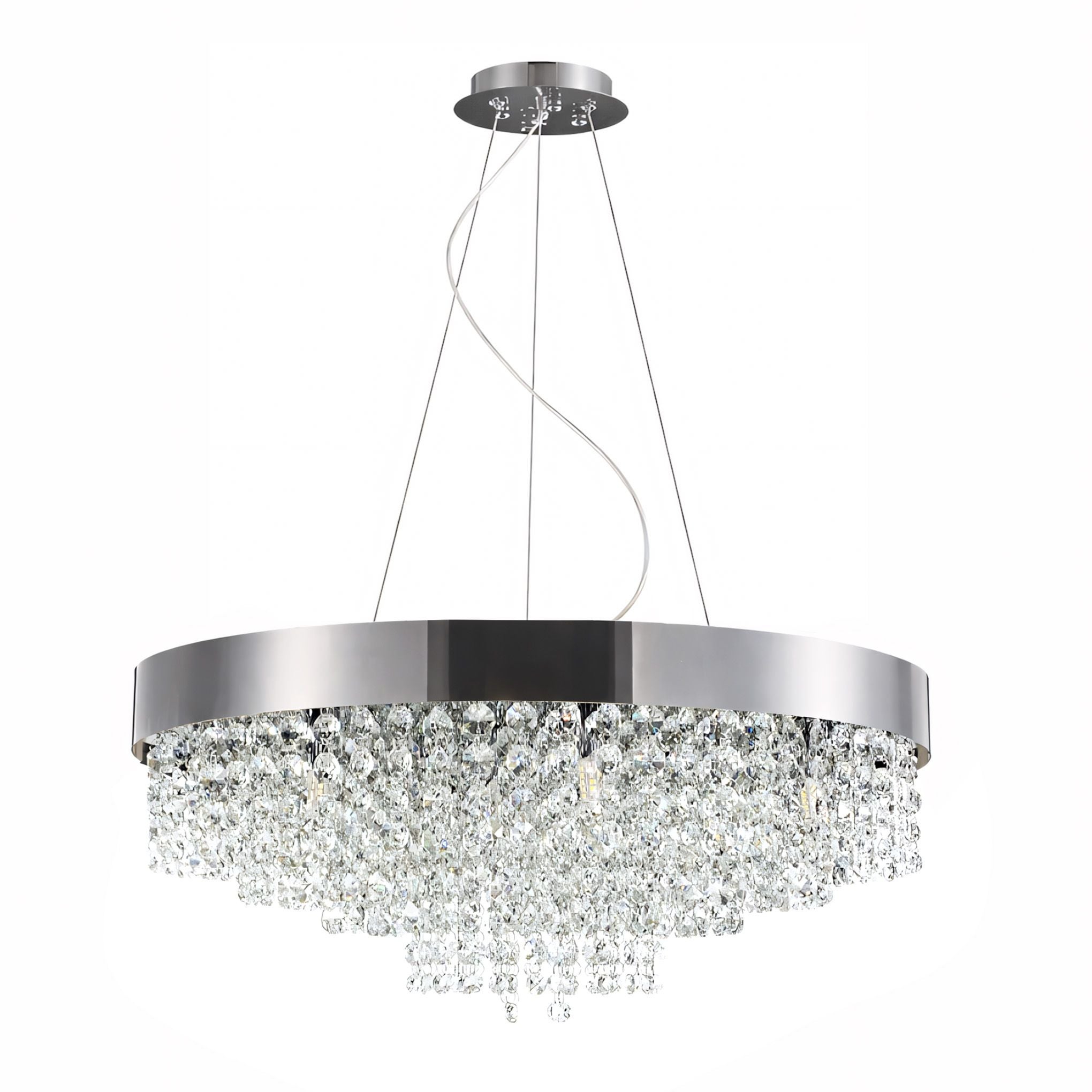 Lampa Sufitowa Wisząca Toolight App1786-16Cp Chrom