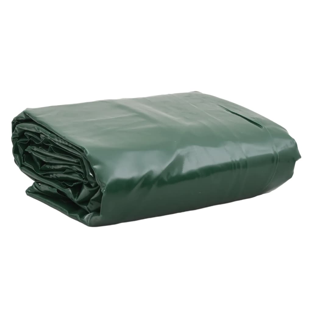 Plandeka, zielona, 1,5x2 m, 650 g/m² vidaXL