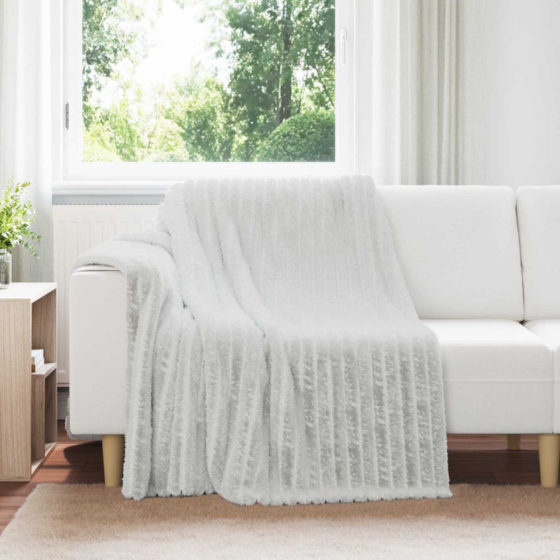 Koce narzutowe 6 pcs Szary 200 x 150 cm Polar vidaXL