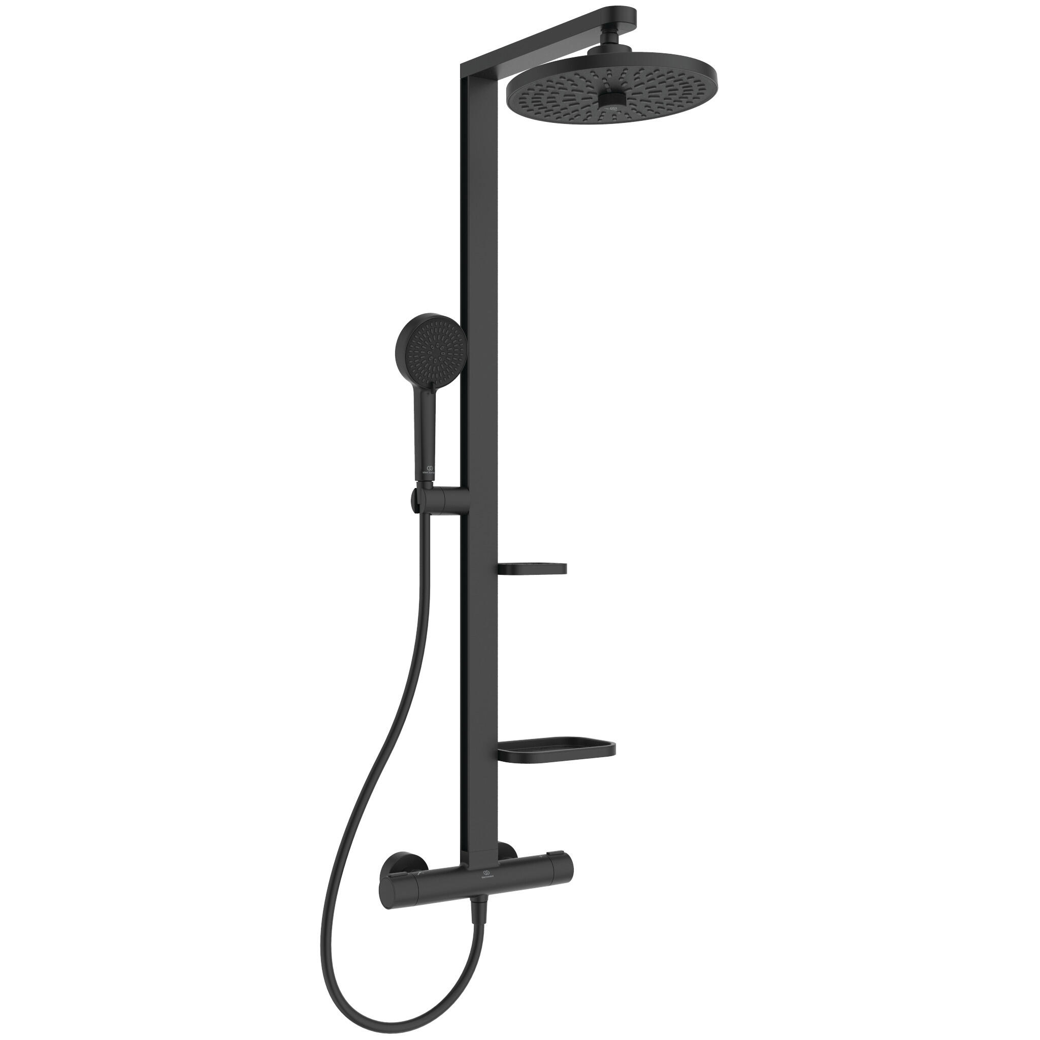 Kolumna prysznicowa termostatyczna IDEAL STANDARD Alu+ czarna