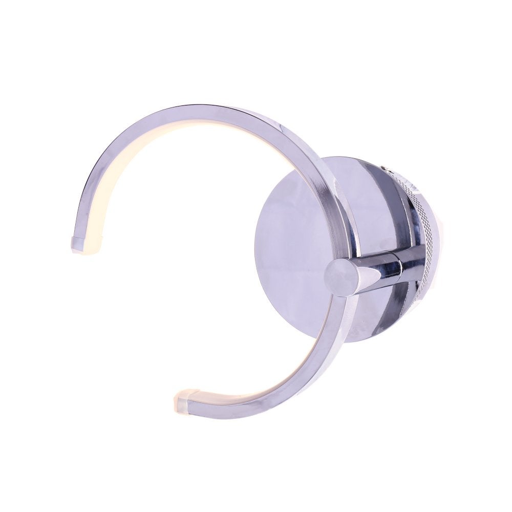 Okrągła, ściemnialna lampa ścienna led 10W CRACA w trzech kolorach