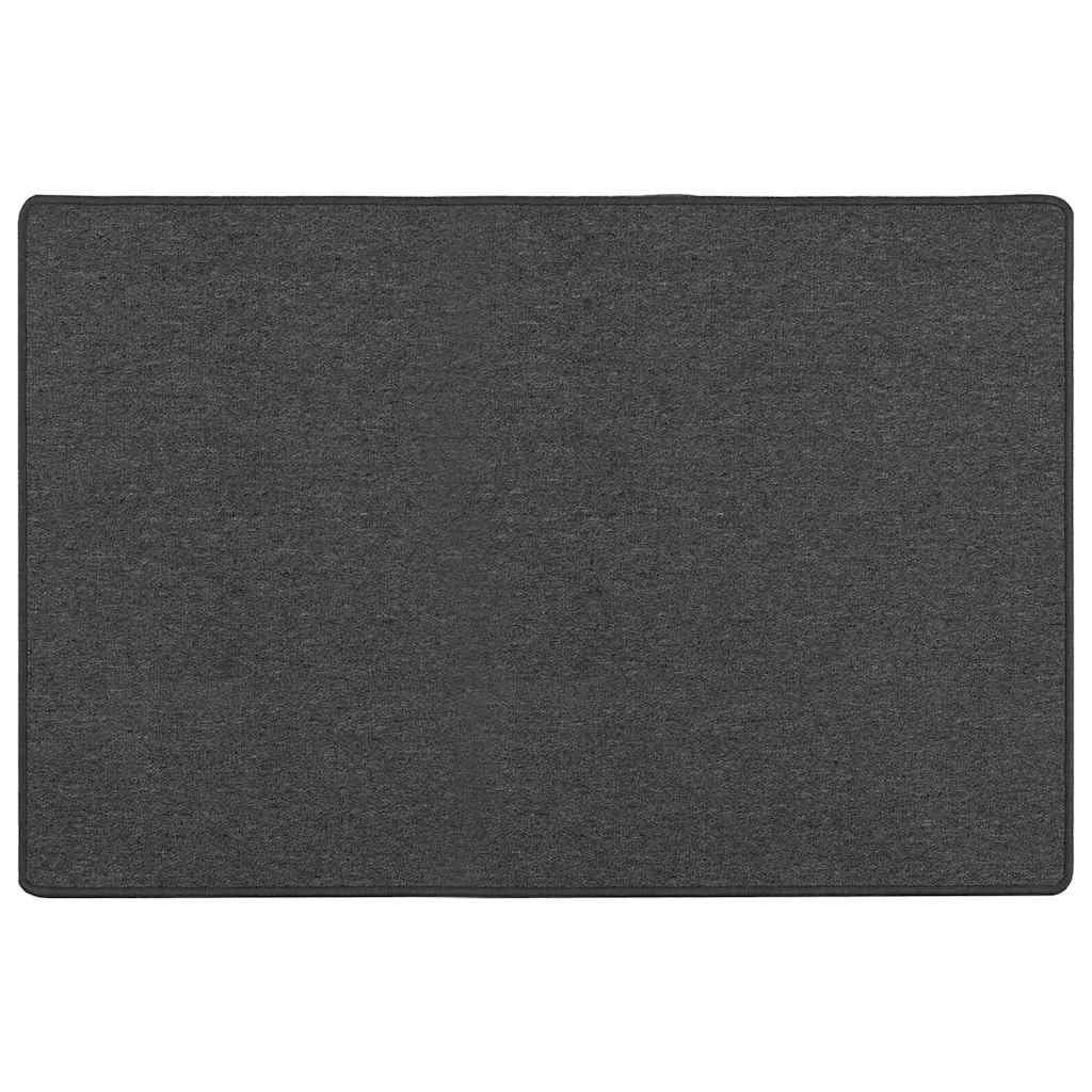 Chodnik dywanowy Ciemnoszary 100 x 150 cm 100% polipropylen