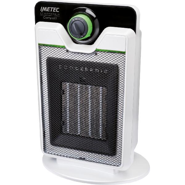 Imetec Compact Interno Czarny, Biały 2000 W Elektryczny grzejnik pokojowy z wentylatorem