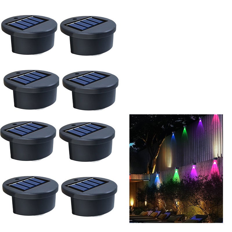 NICOLA Zestaw 8 solarnych lamp do podestu basenowego, lamp podłogowych do basenu, wodoodpornych lamp LED ze zmiennymi kolorami