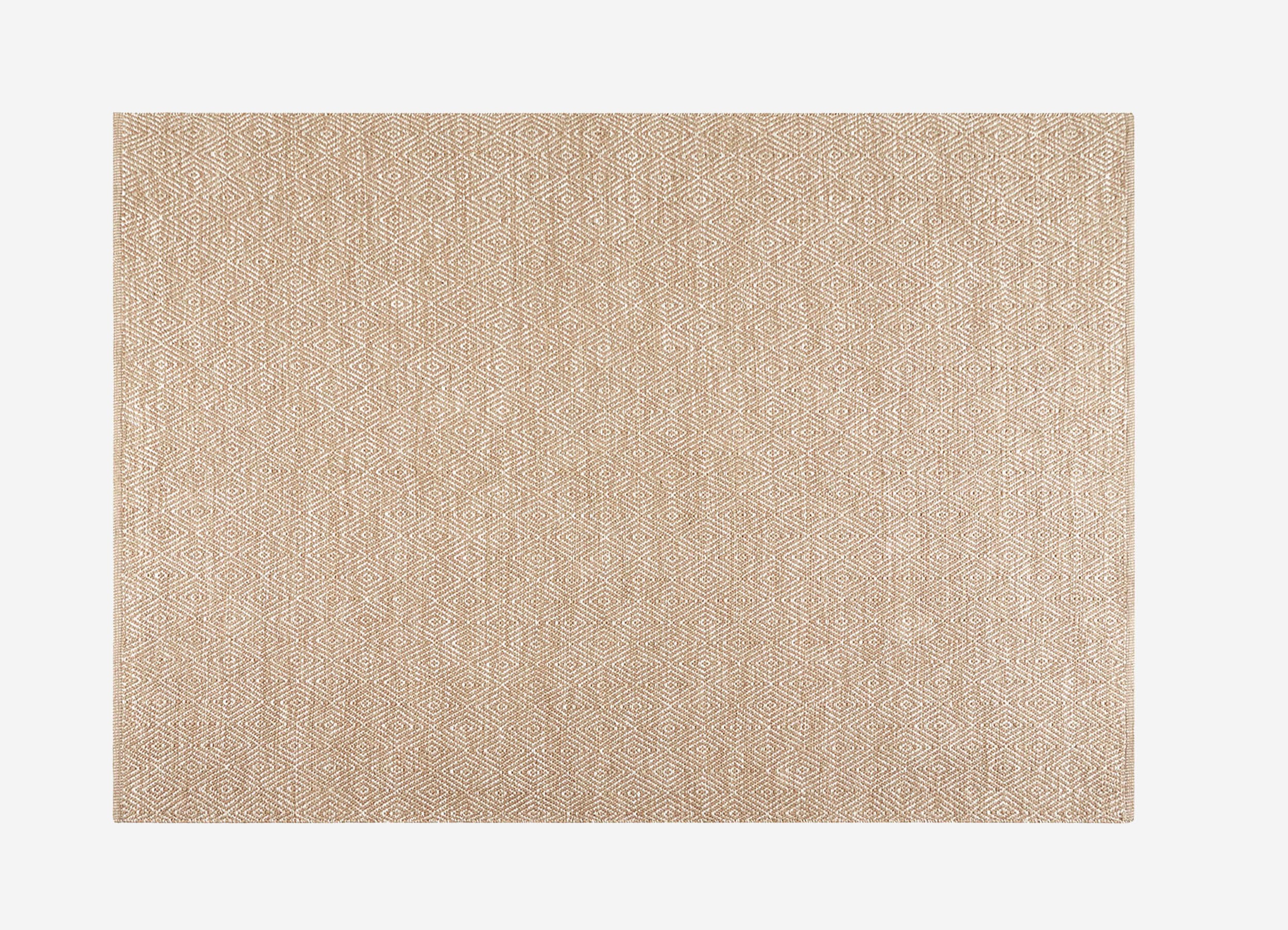 Dywan romby Light Beige 60x90 cm | Geometryczny, praktyczny i uniwersalny