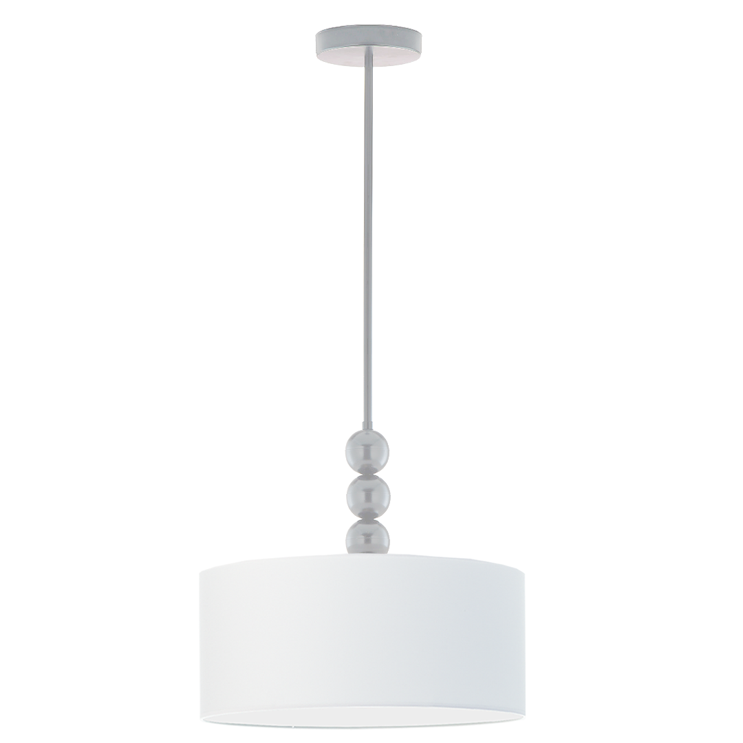Lampa sufitowa żyrandol lampa wisząca z abażurem walec IKO