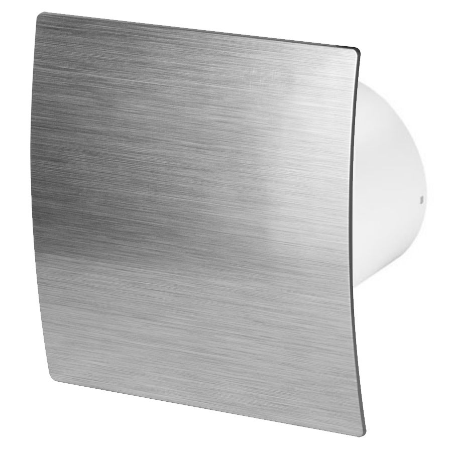 Wentylator łazienkowy 125 mm standard, front ABS Escudo srebrny