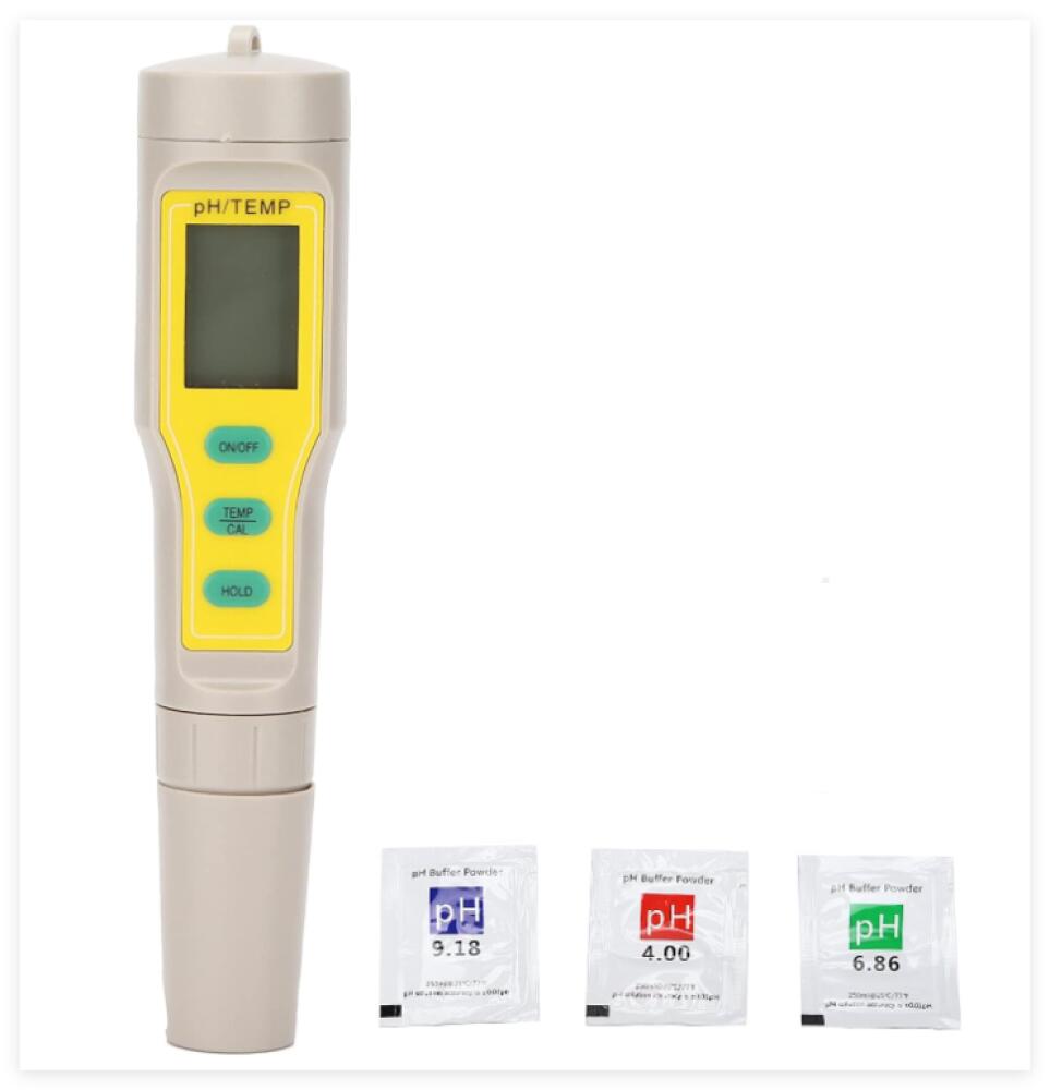 Tester jakości wody PH-03, cyfrowy miernik pH, zakres pH 0,00–14,00, ciśnienie pH 0,01, z automatyczną kompensacją temperatury, do akwariów, basenów i
