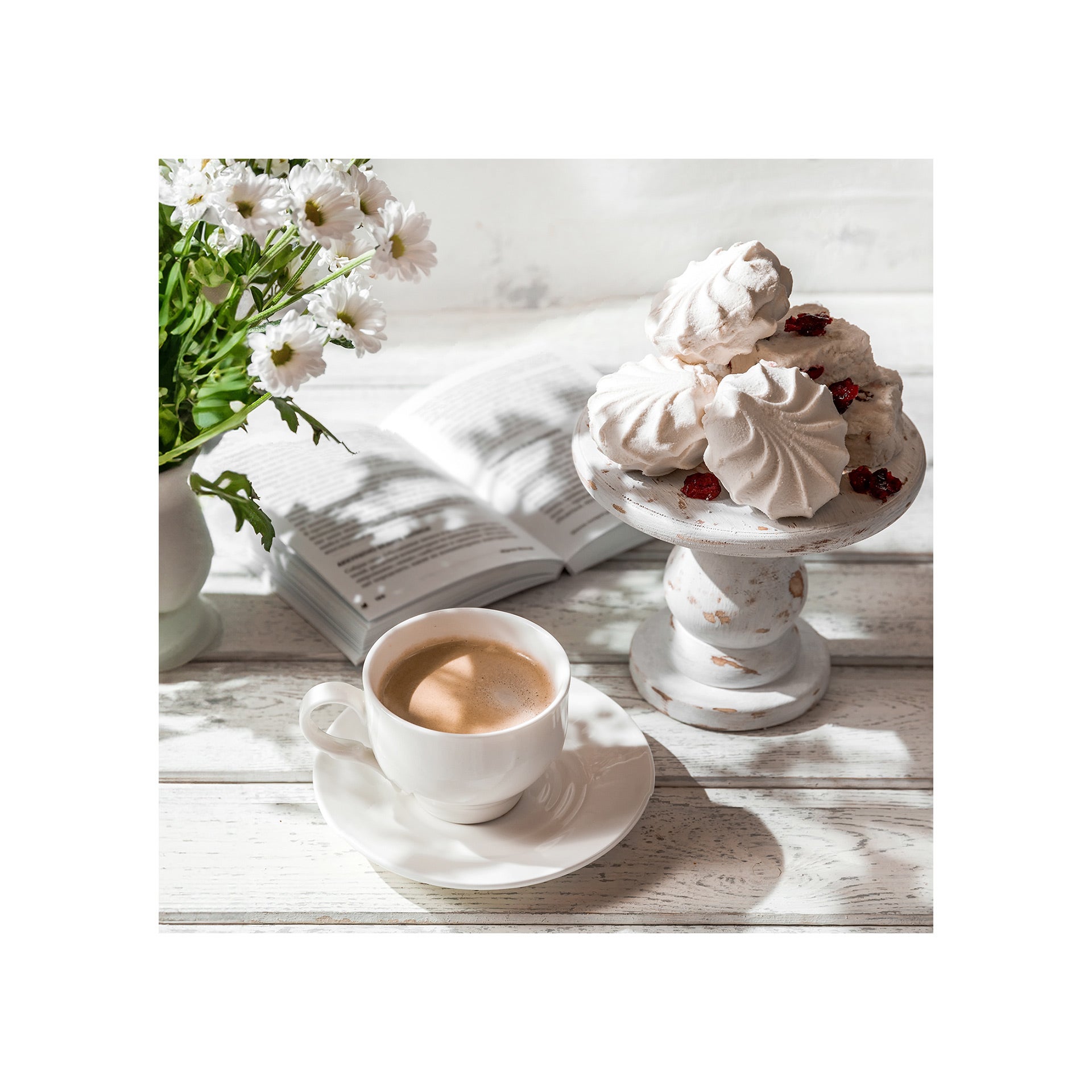 Obraz na szkle GLASSPIK MERINGUE 30x30