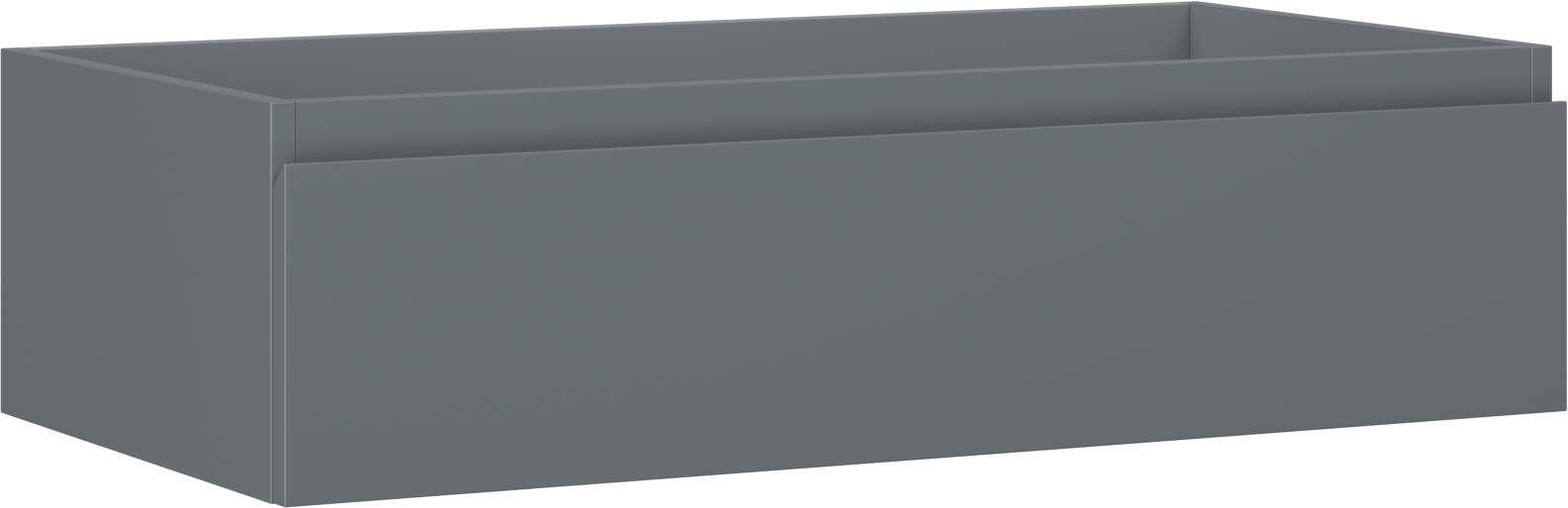 Mexen Orio szafka łazienkowa podumywalkowa 90 cm, 1 szuflada, grafit mat - 91A10-09023-1-BF66