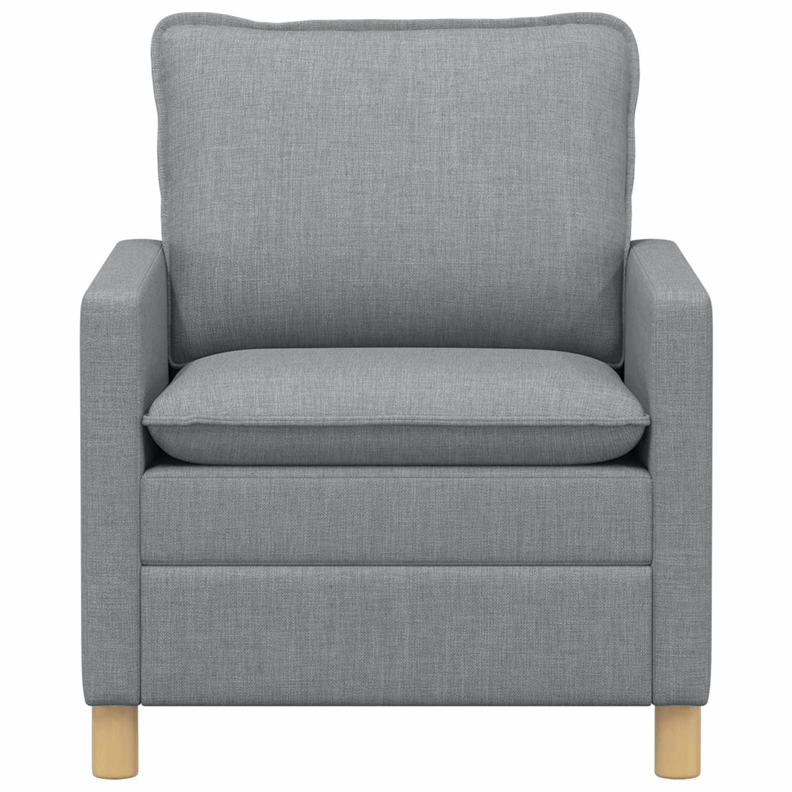 Sofa jasnoszary 76 x 81 x 87,5 cm tkanina