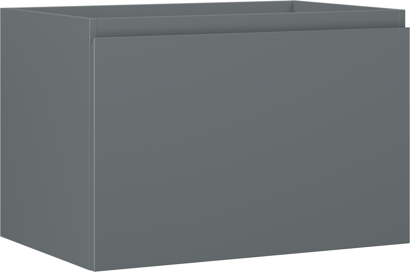 Mexen Orio szafka łazienkowa podumywalkowa 70 cm, 1 szuflada, grafit mat - 91A10-07047-1-BF66
