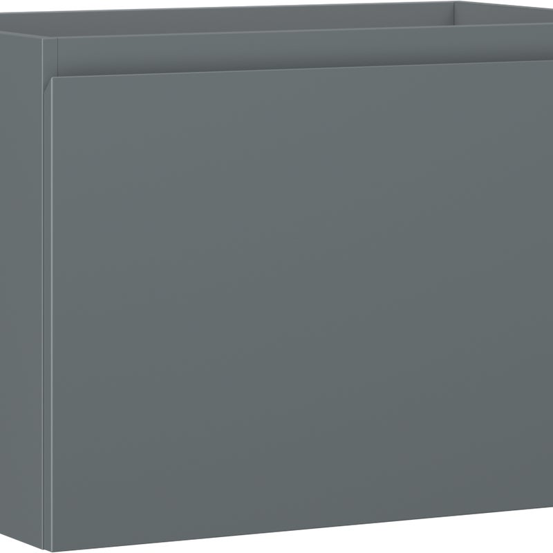 Mexen Orio szafka łazienkowa podumywalkowa 70 cm, 1 szuflada, grafit mat - 91A10-07047-1-BF66