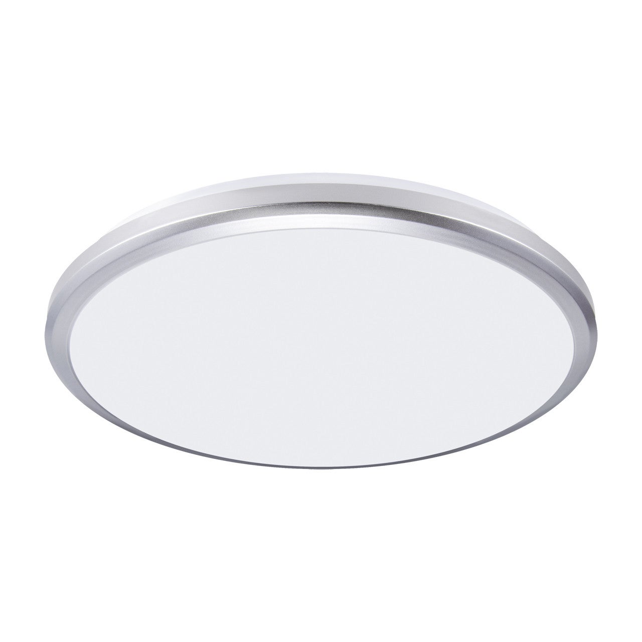 Lampa sufitowa zewnętrzna PLANAR LED 36W Neutralna biel 3820lm srebrno-biała IP54 Struhm