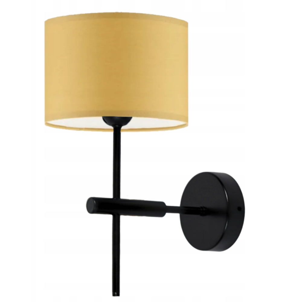 Kinkiet lampa ścienna lampa na ścianę z abażurem walec SOTTO