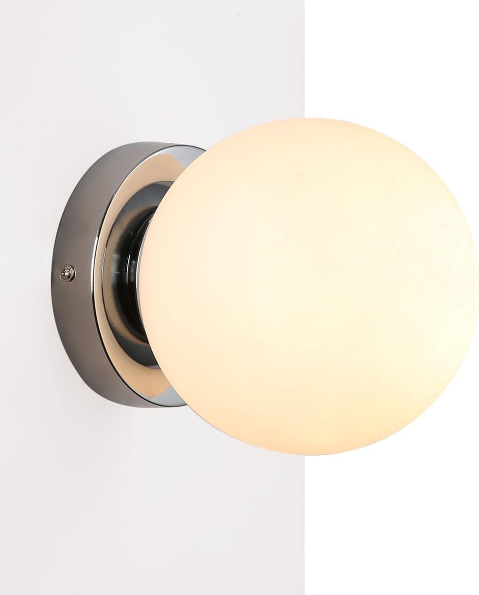 Kinkiet AVA LED Glass Ball - E27 - IP44 [Klasa energetyczna G]