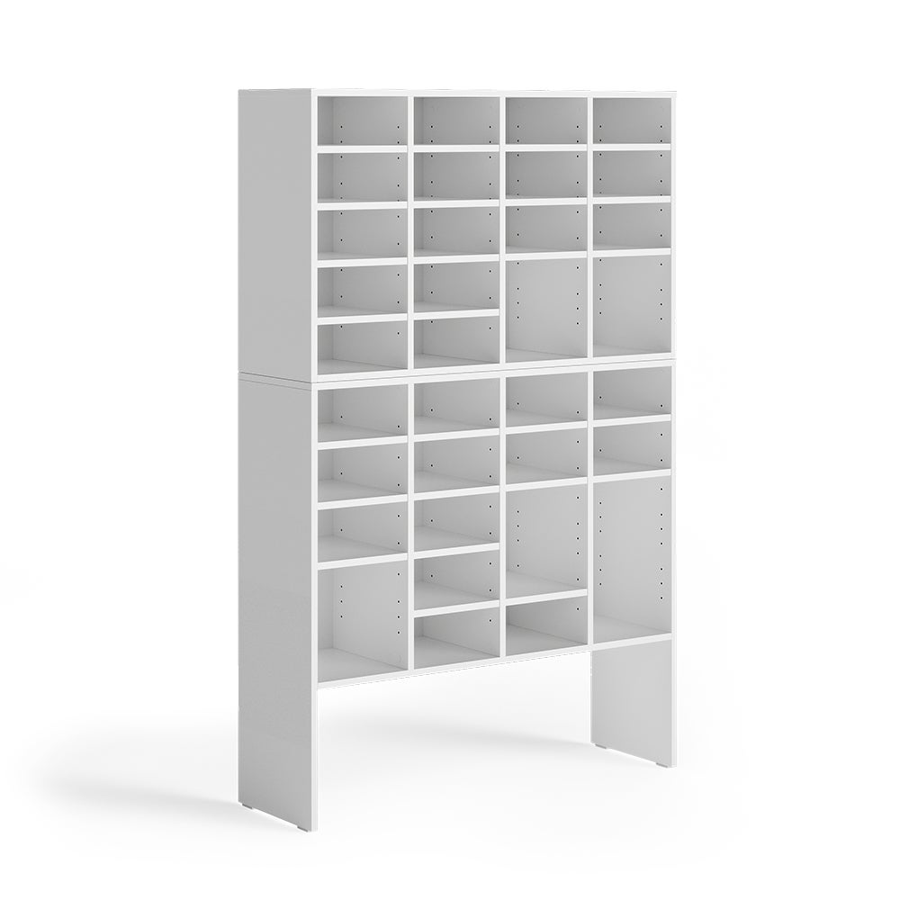 Vicco zestaw szafek na buty Lysander, Biały, 104.2 x 65.5 cm 2 części