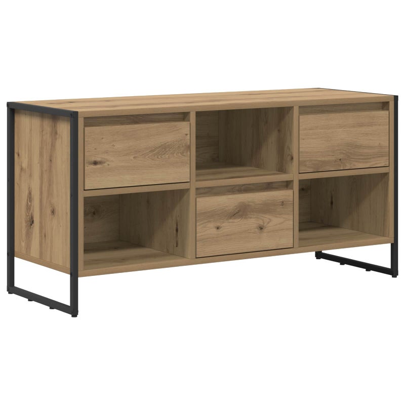 Szafka pod telewizor 100 x 36 x 49,5 cm Dąb rzemieślniczy