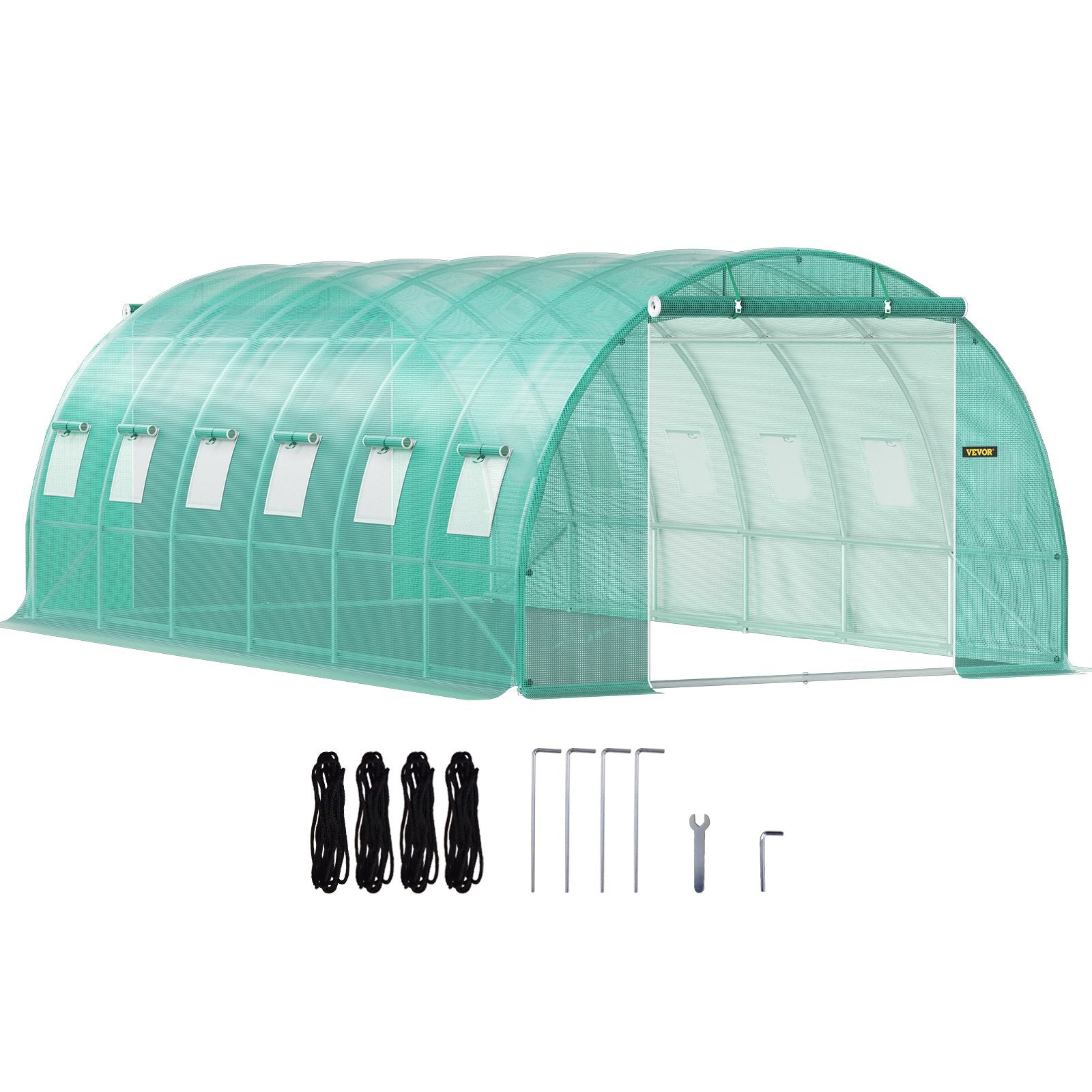 Tunel foliowy ogrodowy szklarnia 18,3 m2 6x3x2,1 m