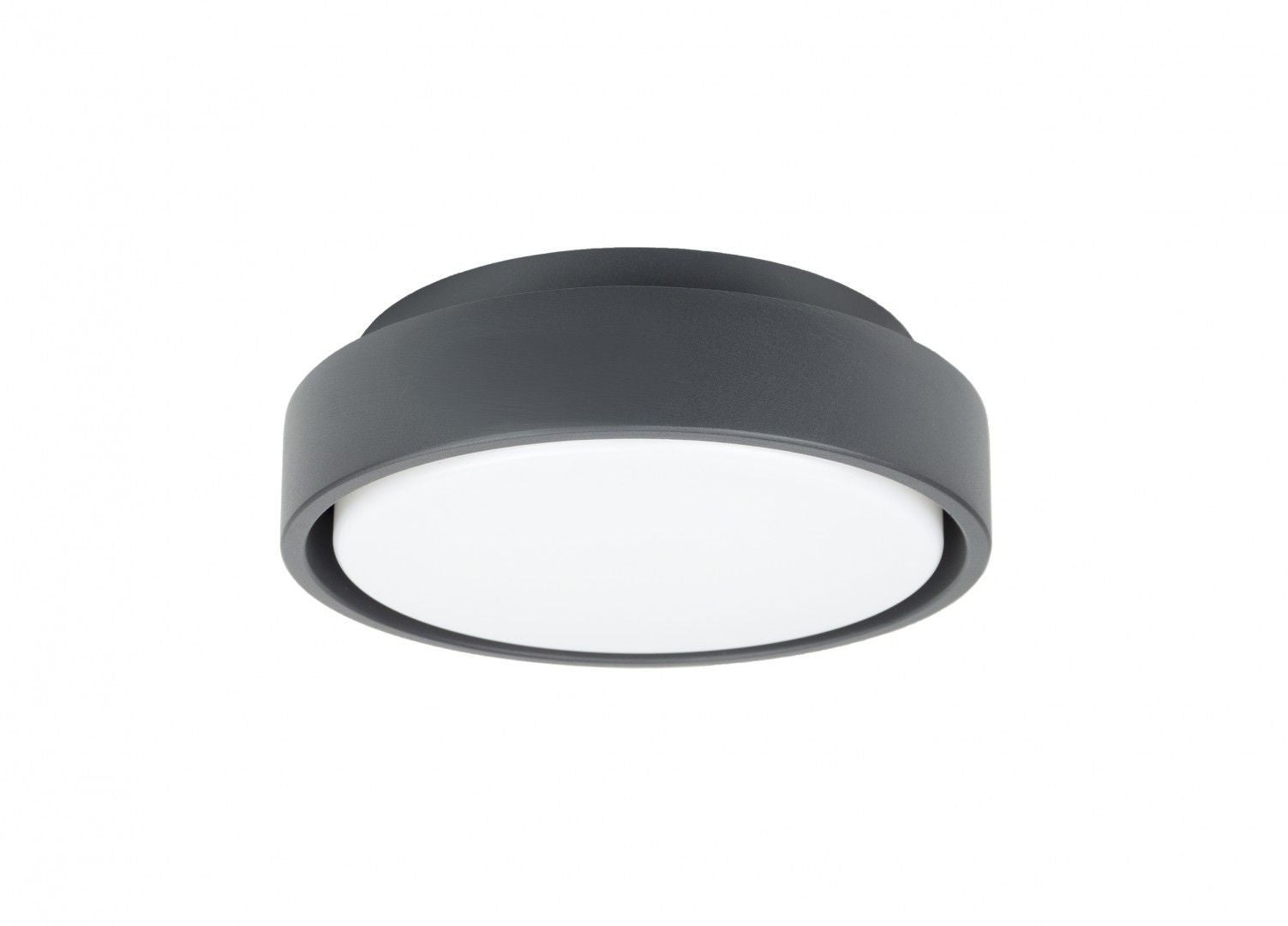 Lampa sufitowa zewnętrzna Beni LED 18W Neutralna biel 968lm ciemnoszara wym:6x20x20cm IP65 SU-MA