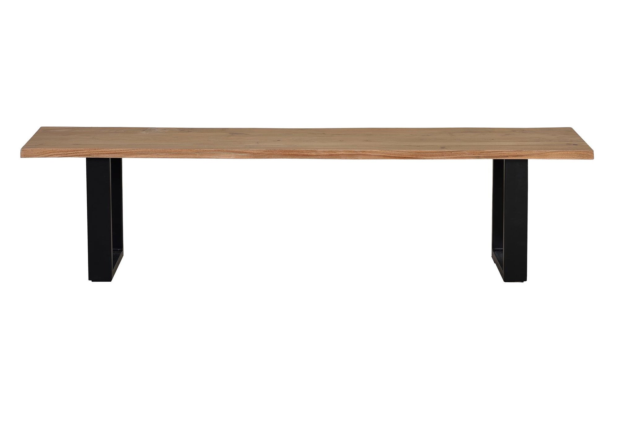Ławka z drewna akacjowego 180 cm, styl nowoczesny, rustykalny - 45x180x42 GYC