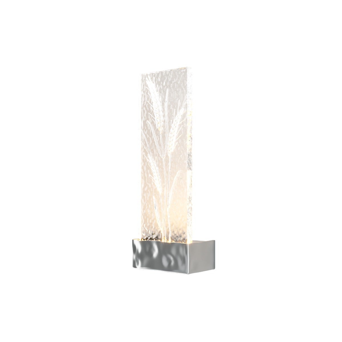 Kinkiet ścienny art deco chromowany akrylowy roślinny motyw LED 2W ORNATE Maytoni