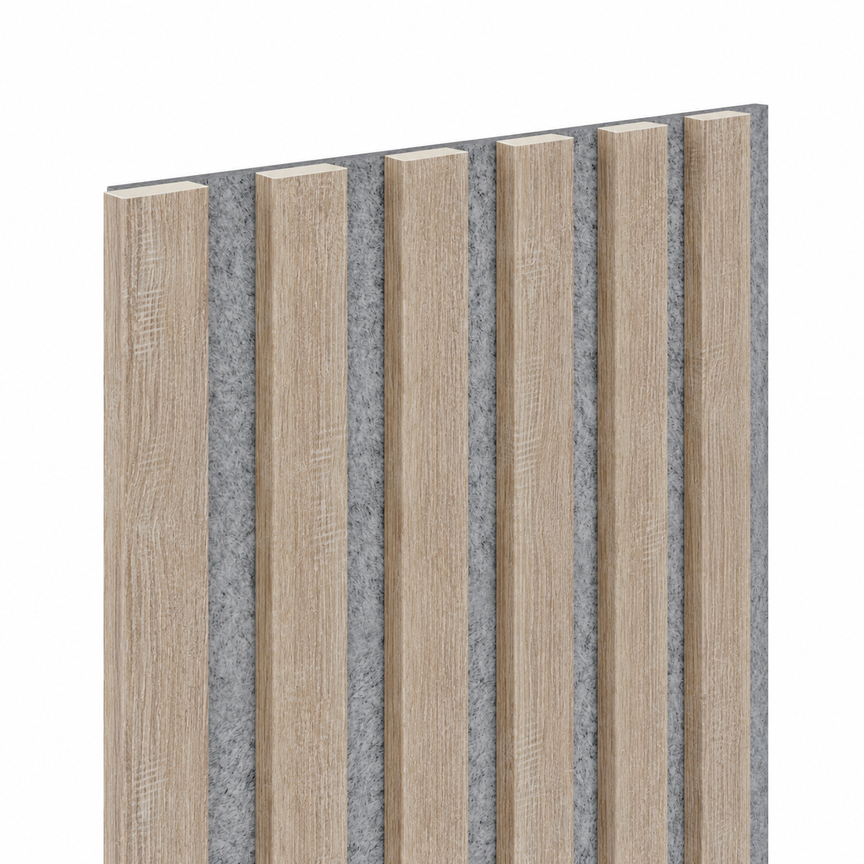 Lamel ścienny na szarym filcu 6L Marbet Design WOODLINE 270x30 cm Dąb Sonoma 1 szt.