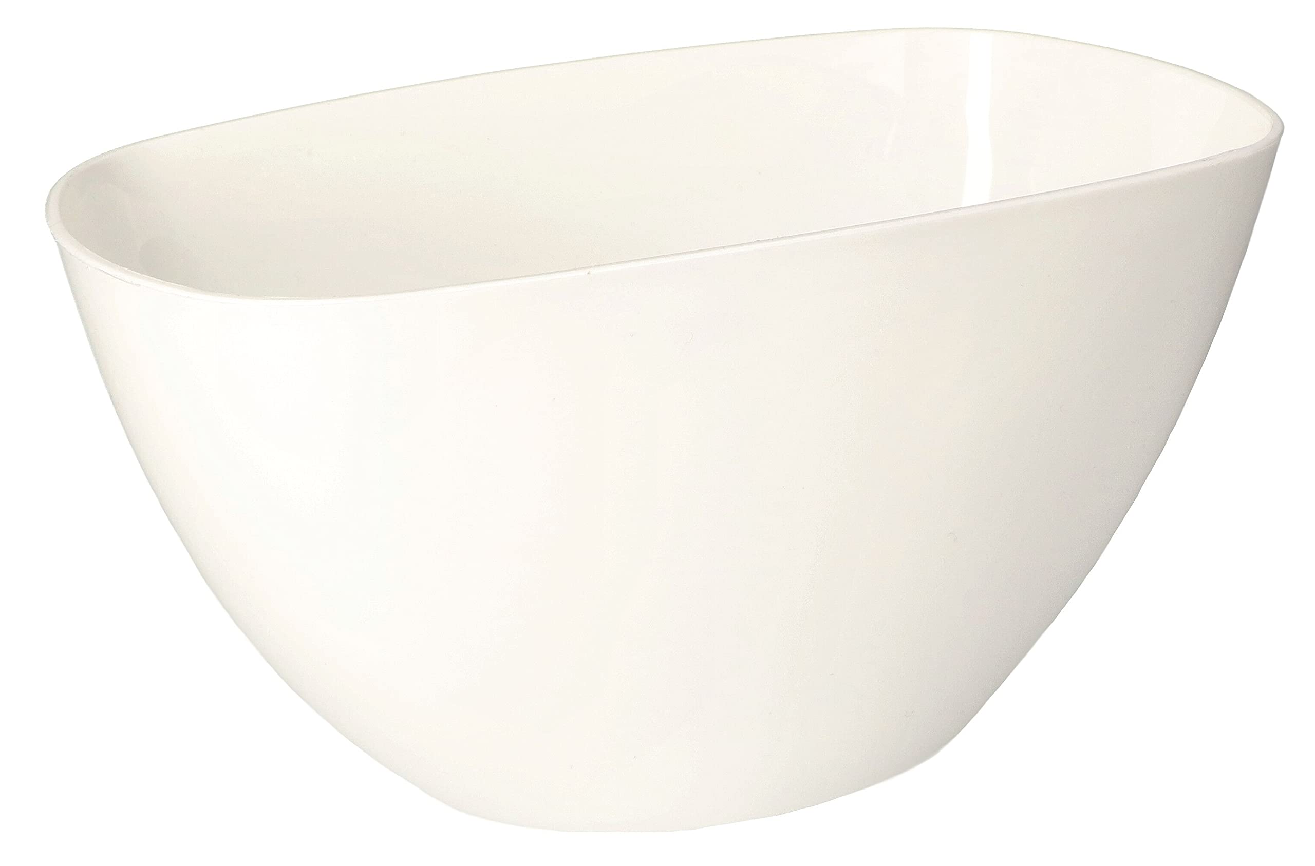 Doniczka donica osłonka na kwiaty 200x130 biała - KOTARBAU