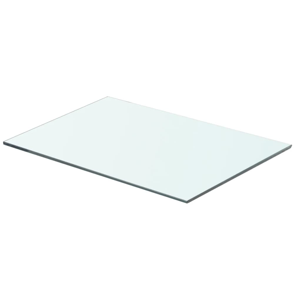 Szklany, bezbarwny panel, 50x30 cm vidaXL