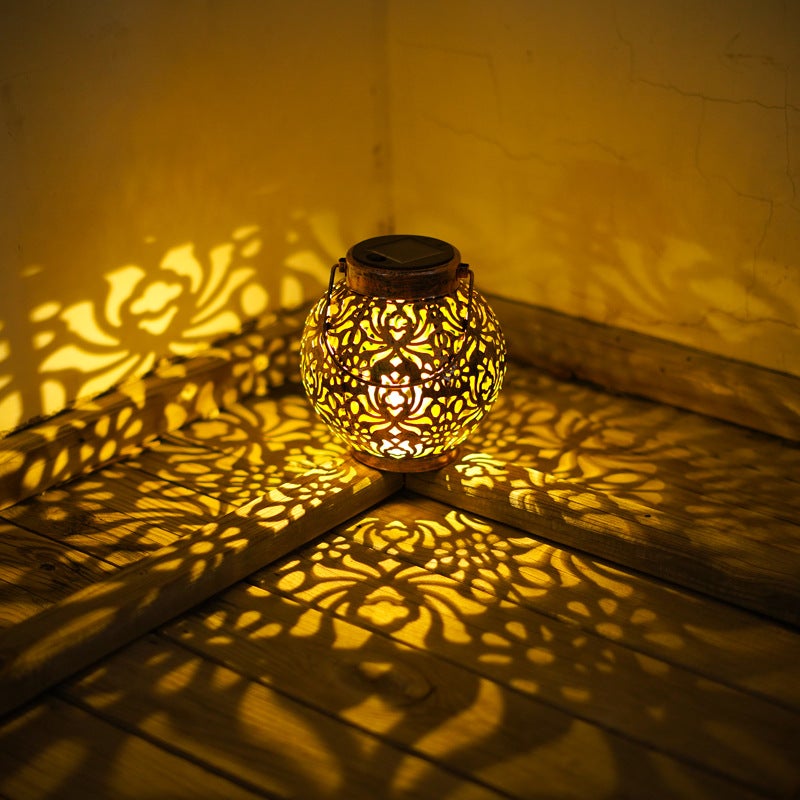 Solarna latarnia ogrodowa, 1 opakowanie, wisząca lampa słoneczna IP65, wodoodporna, ciepła, biała, solarna, do patio, tarasu, stołu ogrodowego, imprez
