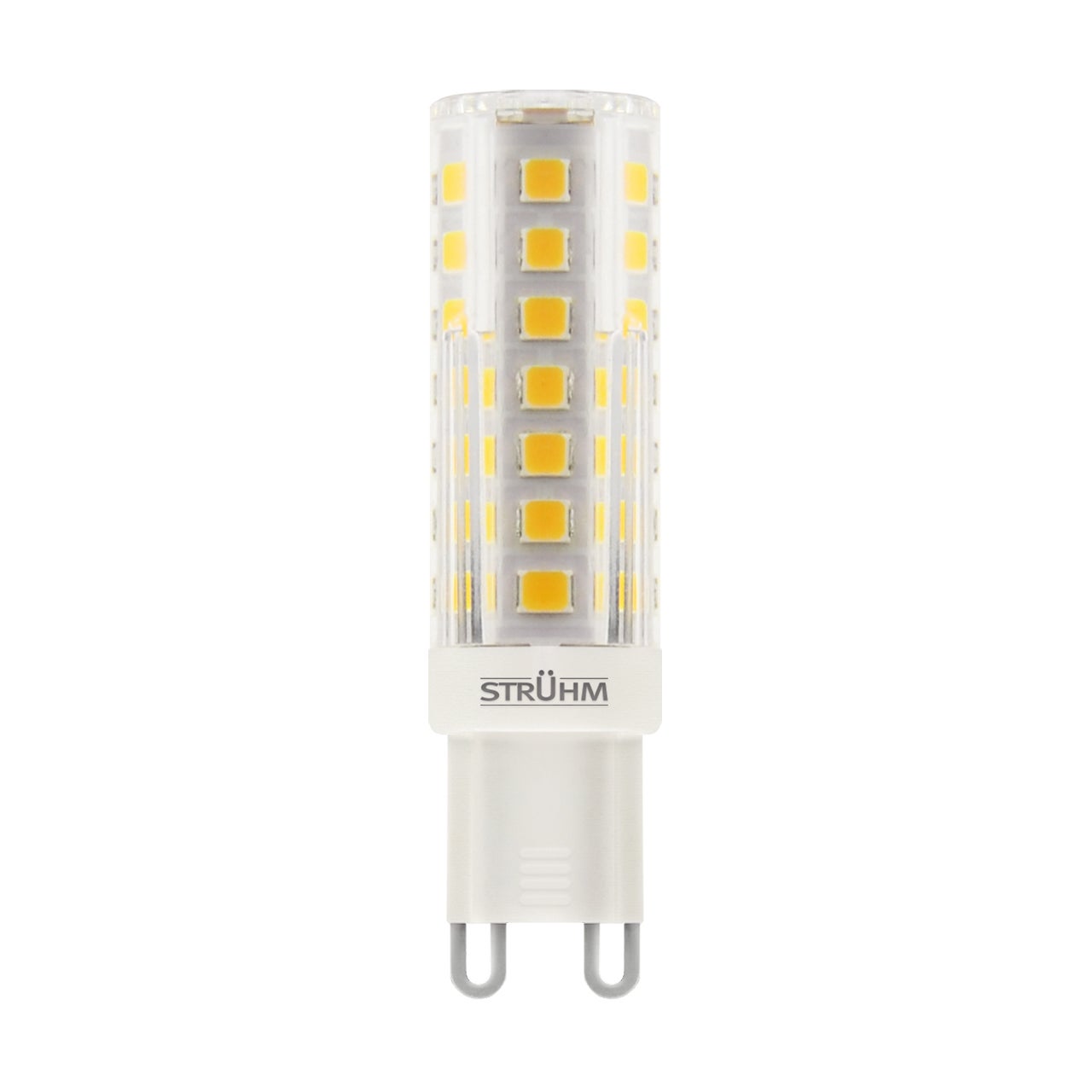 Żarówka LED tablicowa kapsułka przezroczysta G9 5.5W zimna 545lm BOB Struhm