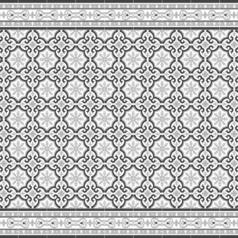 Dywan winylowy Colette 100x133 cm - antypoślizgowy PVC, winyl do kuchni lub salonu, zmywalny, wodoodporny styl