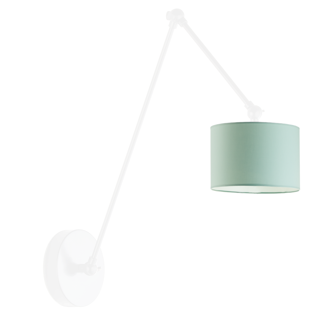 Kinkiet przegubowy lampa ścienna lampa na ścianę regulowany z abażurem walec SOUL II