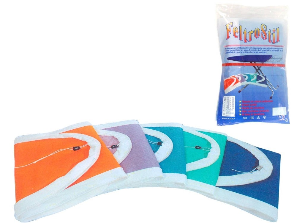 Capa para tÃ¡bua de passar roupa Feltrostil 125x45 para casa, cores sortidas.