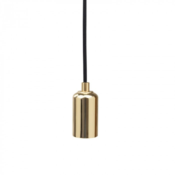 Lampa wisząca złoty 1xE27x60W aluminium wym:200x4,2x4,2cm IP20 Ecolight
