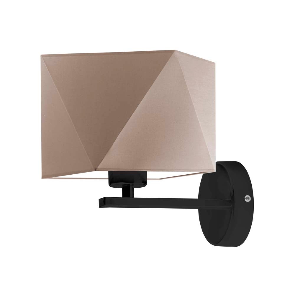 Kinkiet lampa ścienna lampa na ścianę z abażurem diament SIMPLE