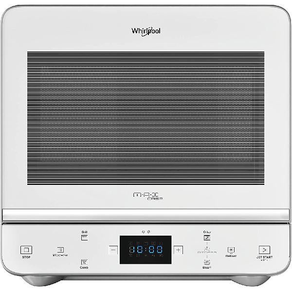Whirlpool MAX 49 WSL kuchenka mikrofalowa kombinowana o płaskiej powierzchni, 13 l, 700 W, srebrna