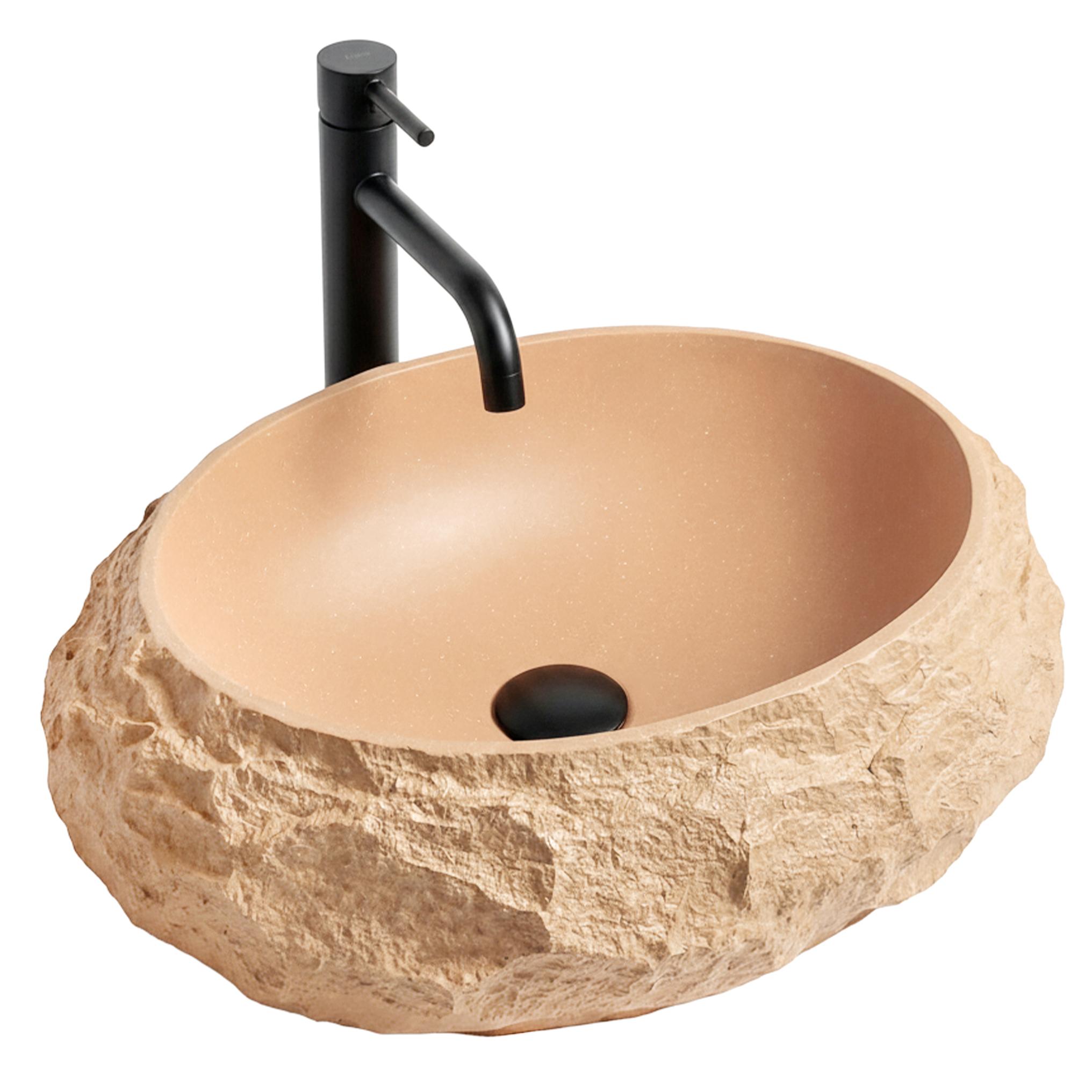 Vasque à poser Rea Mika Light Terracotta