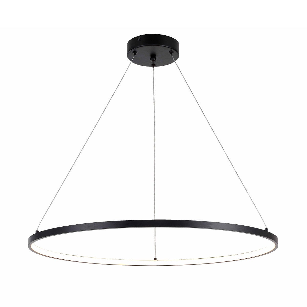 Lampa wisząca ledowa pierścieniowa HORIK LED 32W Zuma Line PEN89424-60BK