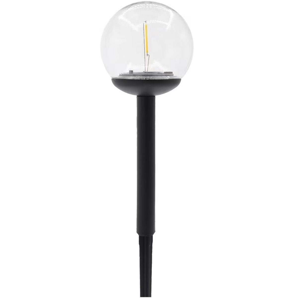 Lampa solarna kula ozdobna średnica 10 cm Saska Garden