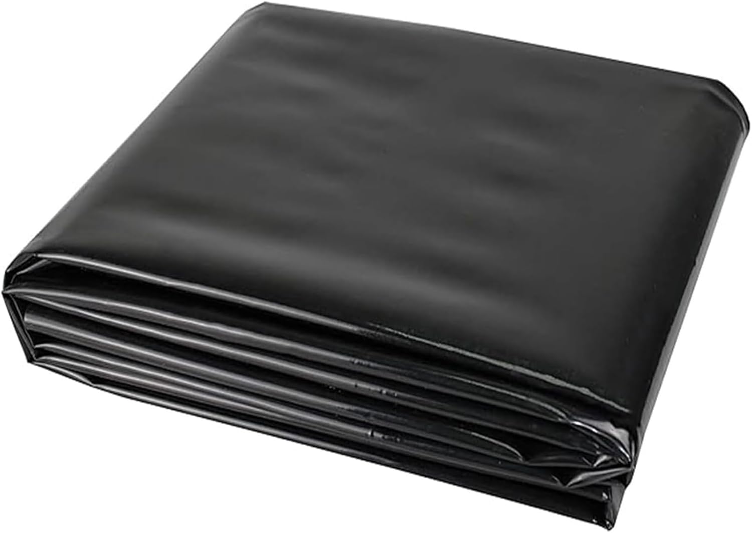 szt. trwała czarna wyściółka do oczka wodnego HDPE (6 m x 6 m x 0,5 mm)do użytku na zewnątrz, odpowiednia do membrany basenowej do oczka wodnego, fon